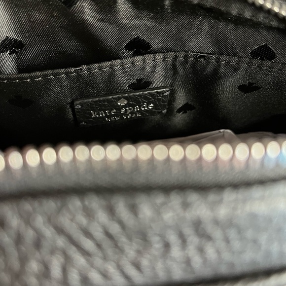 NWT Kate Spade New York Glitter On Mini Camera Embossed Leather Crossbody Bag - Picture 10 of 12